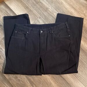 Duluth Trading Co Navy Heavy Cotton Pants